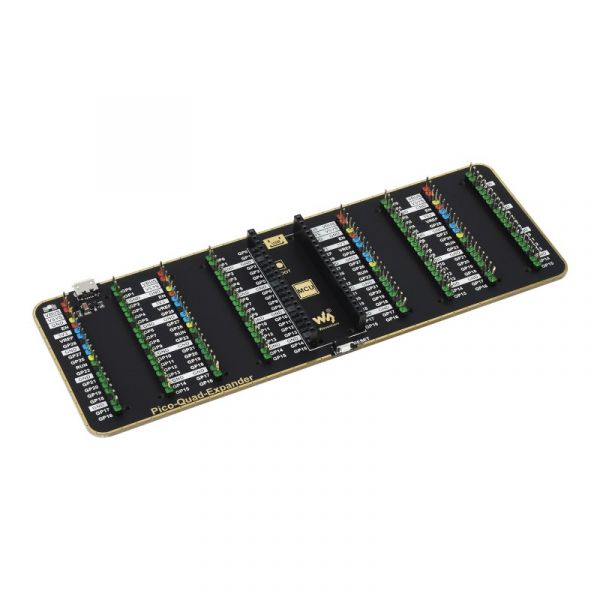 Waveshare Quad GPIO Expander für Raspberry Pi Pico