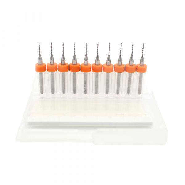 10x Mini Bohrer 0.8mm für PCB SMT CNC Dremel Proxxon Gravur Fräse 3D-Druck