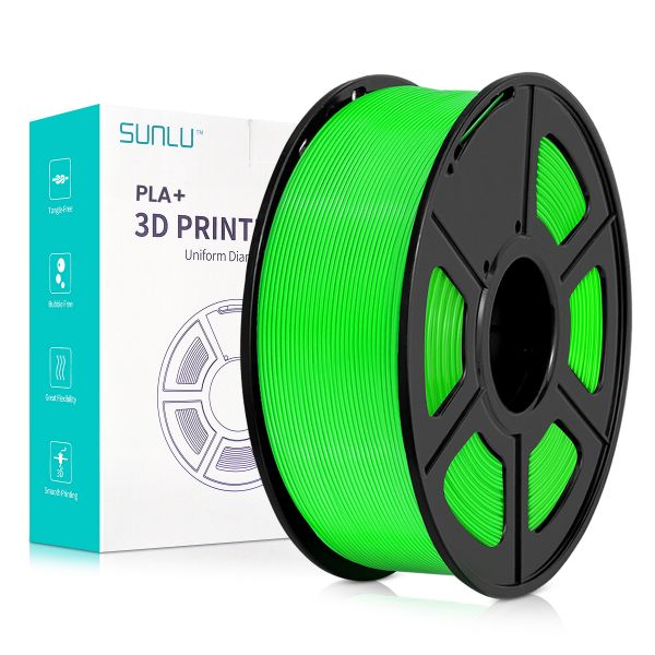 Sunlu PLA+ Filament Green 1.75mm 1kg