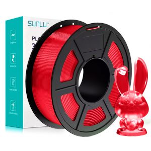 Sunlu PETG Filament Transparent Red 1.75mm 1kg Sunlu PETG Filament Transparent Red 1.75mm 1kg