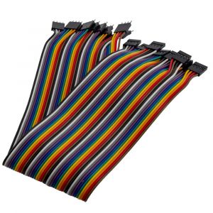 10x 4 Pin Dupont Kabel Buchse-Stecker 30 cm 10x 4 Pin Dupont Kabel Buchse-Stecker 30 cm