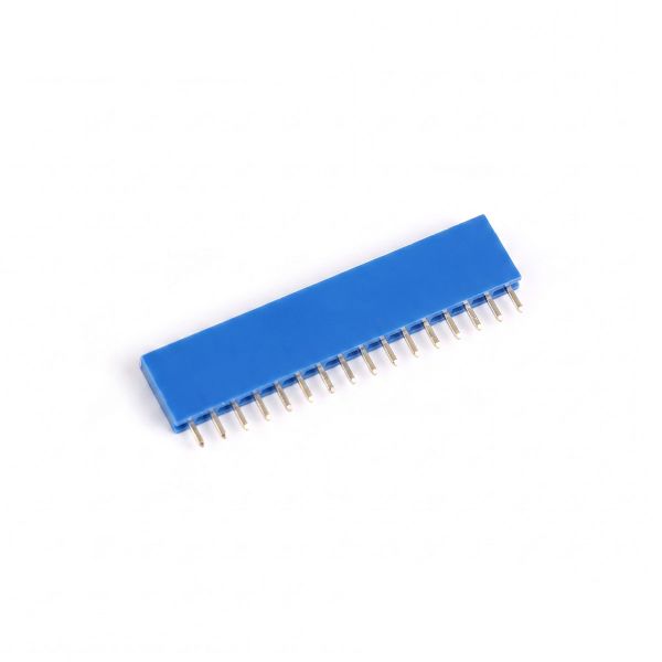 20x Buchsenleiste 16-polig 2,54mm blau