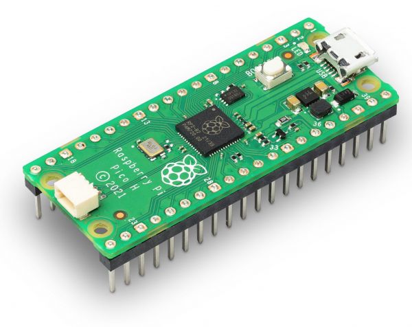 Raspberry Pi Pico RP2040 mit Headern