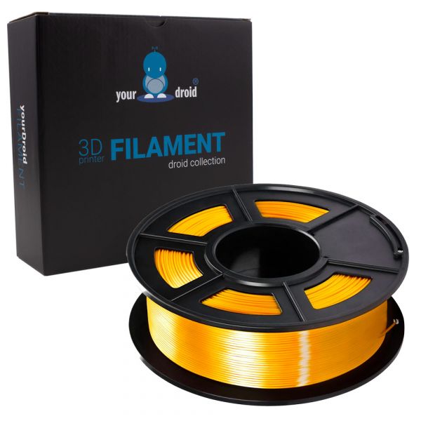 yourDroid BioSilk PLA PLUS Filament Gold 1.75mm 1kg