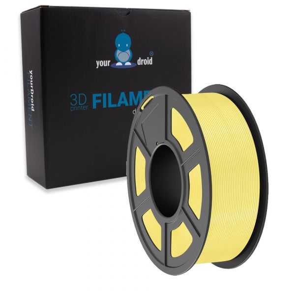 yourDroid PLA PLUS Filament Zitrusgelb 1.75mm 1kg