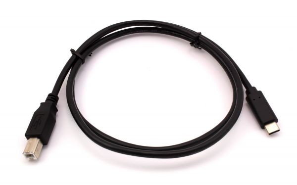 Druckerkabel USB 2.0 Typ C auf USB B 1m
