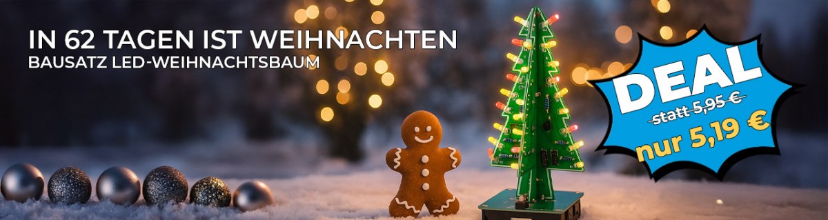 LED Weihnachtsbaum Bausatz