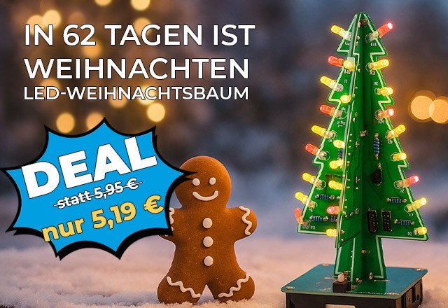 LED Weihnachtsbaum Bausatz