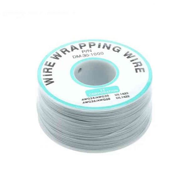 250m 30AWG Kupferkabel Grau