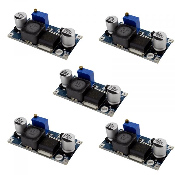 5x Spannungswandler XL6009 DC-DC Step-Up Modul
