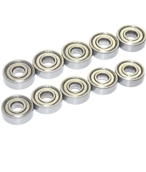 10 x Kugellager 625.ZZ 5*16*5 mm