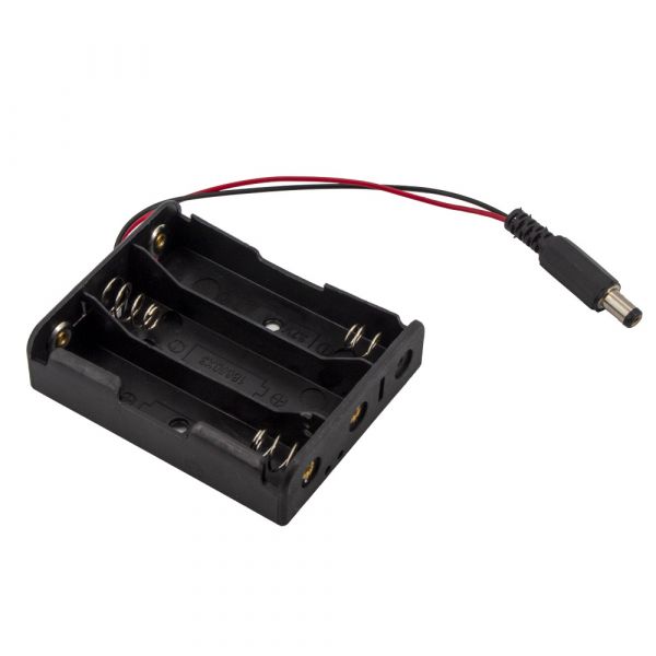 Batteriegehäuse für 3x 18650 mit DC-Stecker