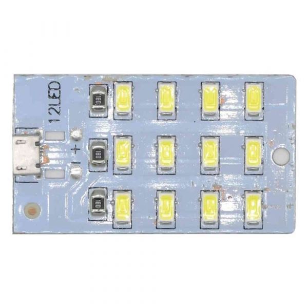 12 Led Panel 5V MicroUSB