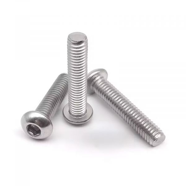 50x M3x45mm Linsenkopfschraube Innensechskant ISO7380 Edelstahl rostfrei