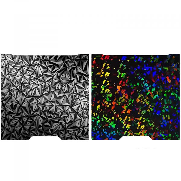 yourDroid Effekt-Druckplatte für Bambu Lab H2D – PEO + Flakes Beidseitig
