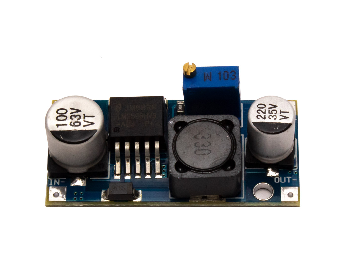 DC 12V to 5V 3A Micro USB Konverter Step Down Spannungsregler