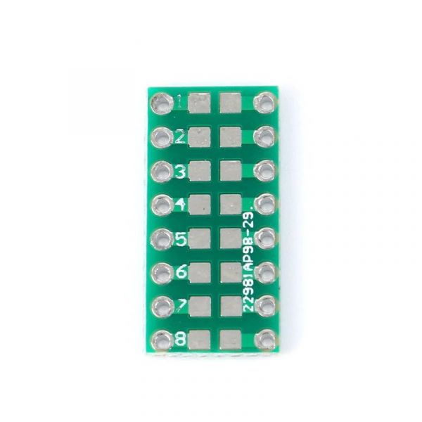 20 Stück Adapterplatinen SMD 0805 0603 0402 auf DIP 2.54mm