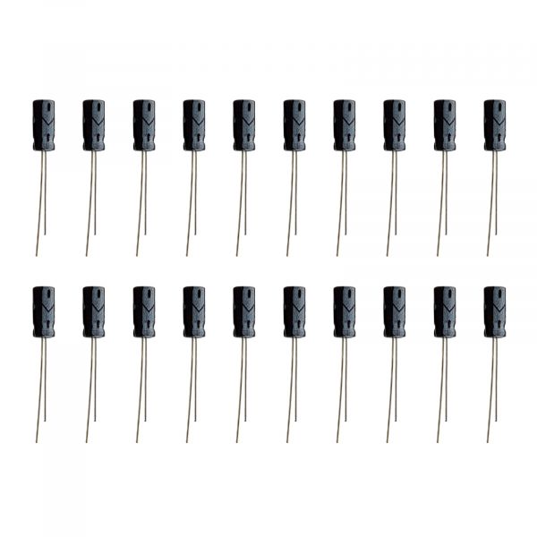 20x Elko Elektrolytkondensator 50V 1UF 5x11mm Radial