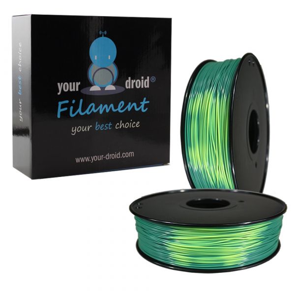 Filament PLA Colour change blue-green