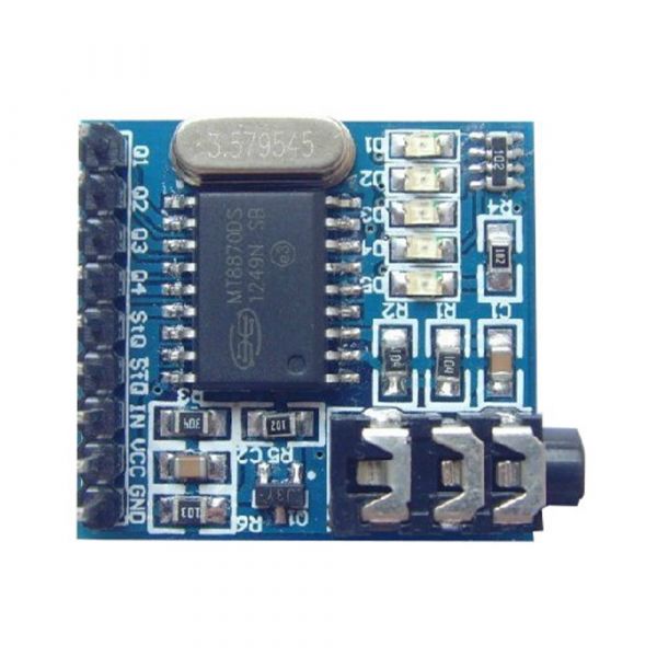 MT8870 DTMF Sprach/Audio-Decoder - Telefon Modul für Arduino Phone