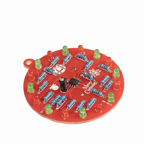 Bausatz: NE555 LED Christbaumkugel Dekoration zum Löten