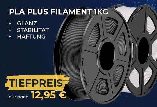 PLA + Filament schwarz weiss