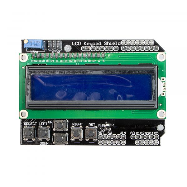 LCD Keypad Shield mit Display 1602
