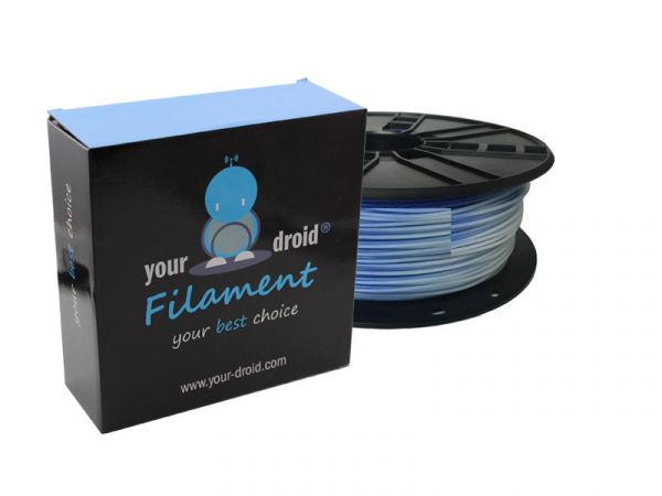 Your Droid PLA-Filament Colour Change Blue to White 1.75mm