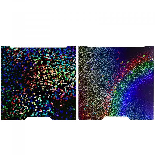 yourDroid Effekt-Druckplatte für Bambu Lab H2D –Kreise + Galaxy Beidseitig