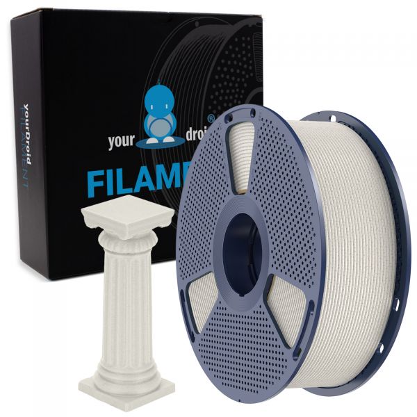 yourDroid highspeed PLA Filament Marmor Chestnut Brown 1.75mm 1kg