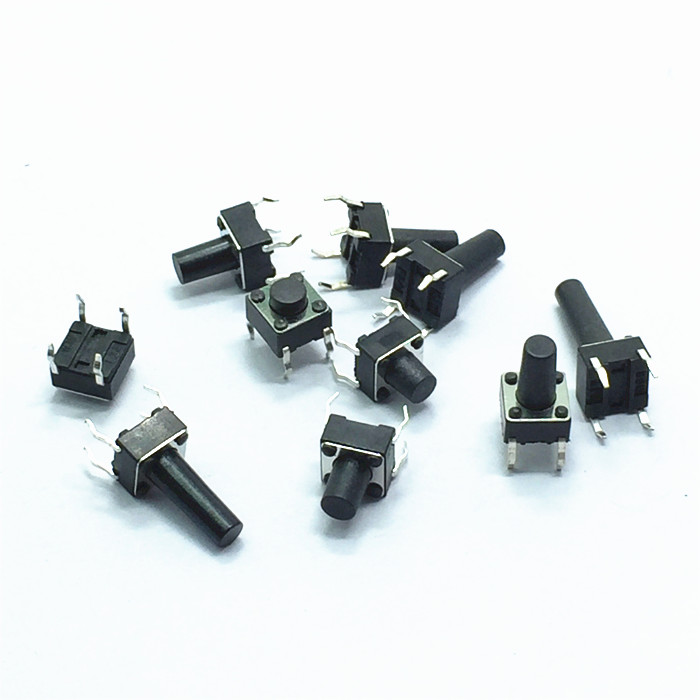 100 Stücke Mikroschalter Taster 6X6X6MM iv 100 Stücke Mikroschalter Taster 6X6X6MM iv