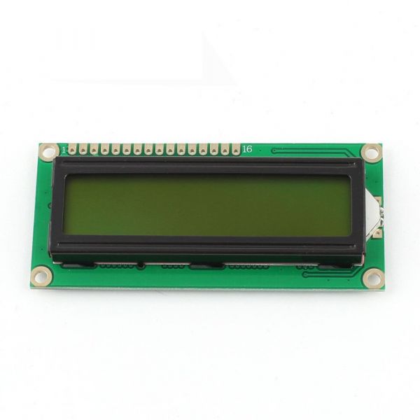 LCD Display Modul 1602 HD44780 Gelb/Grüne Beleuchtung