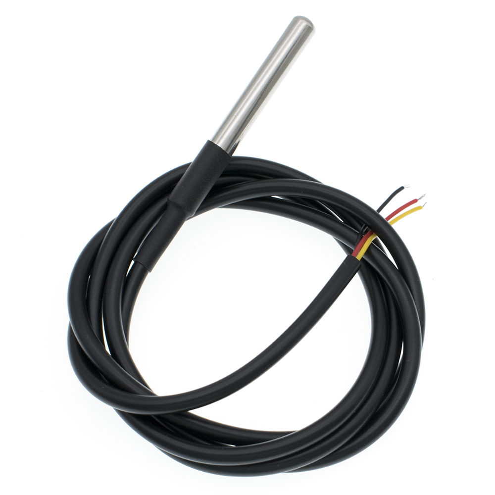 3M Kabel DS18B20 digitaler Edelstahl Temperatursensor Temperaturfühler,  wasserdicht