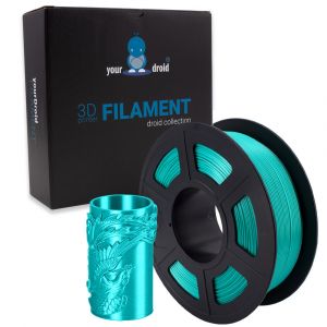 yourDroid BioSilk PLA PLUS Filament Grün 1.75mm 1kg