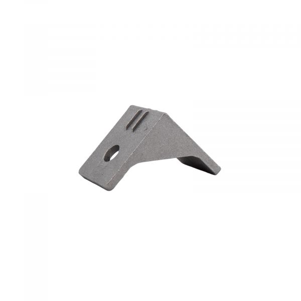 Winkel 3038 Silber für Aluminiumprofile mit Nutführung