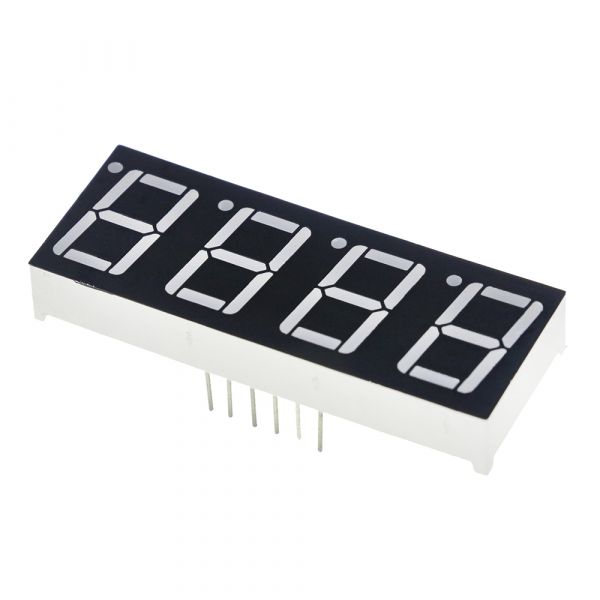 7-Segment Display 4 Bit Rot Common Anode 0.56"