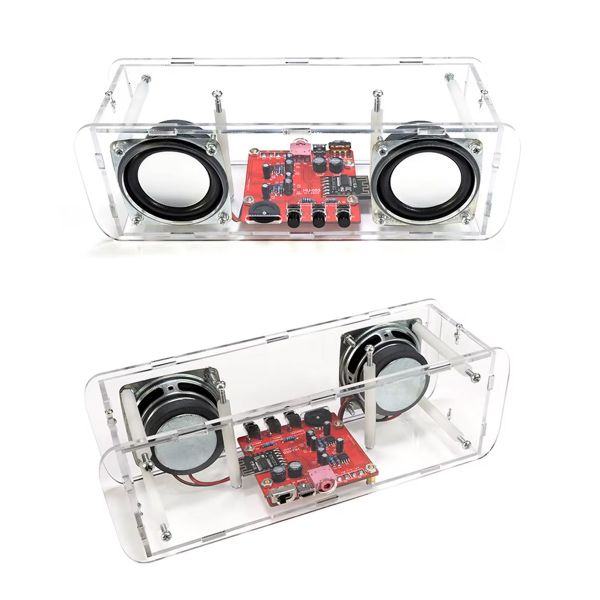 Bausatz: DIY Bluetooth Stereo-Lautsprecher mit Gehäuse