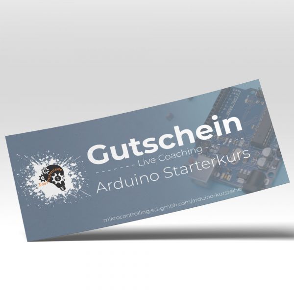 Kurspaket 1 - Starterkurs für Arduino Live-Coaching