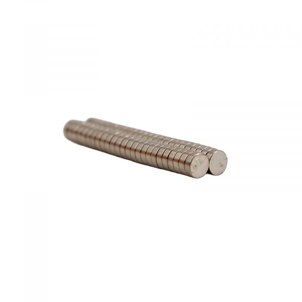Neodym Magnet rund 3x1mm N35 50er Pack