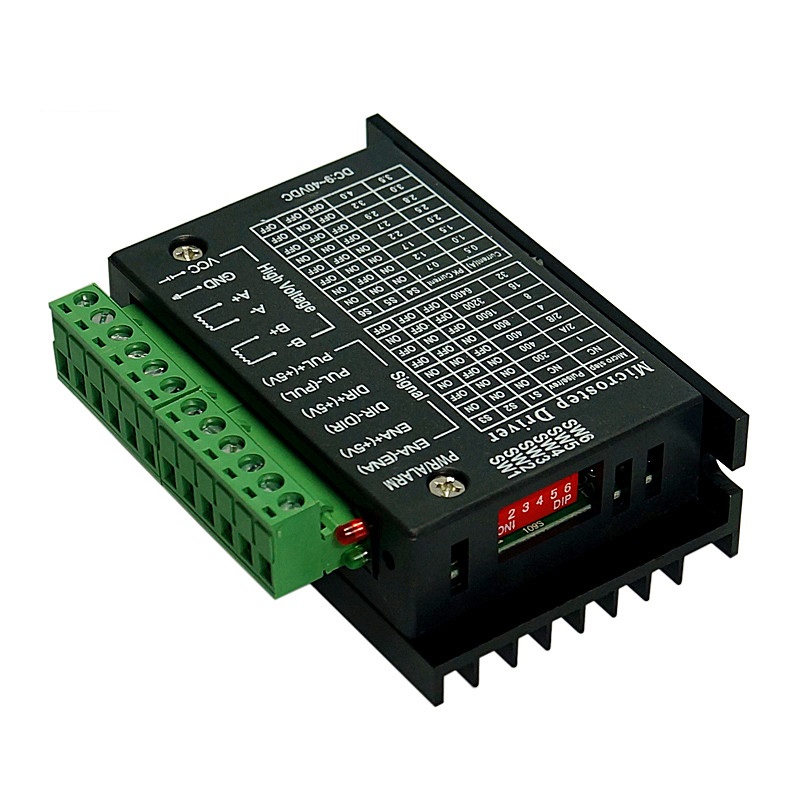 Einzel-Schrittmotortreiber-Controller TB6600 Mikroschritt-CNC-Achse 2/4 Pha  dc 