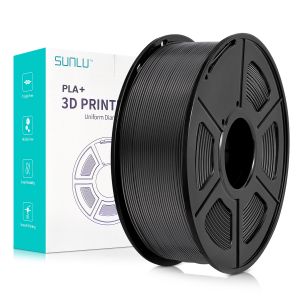 Sunlu PLA+ Filament Black 1.75mm 1kg