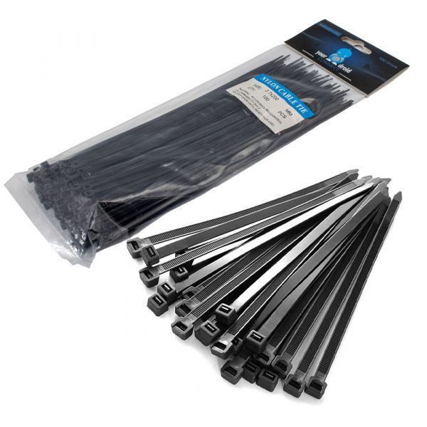100 Kabelbinder schwarz 2,7*200mm