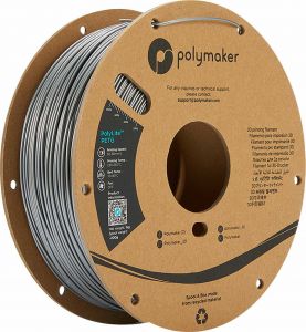 Polymaker PolyLite PETG Filament Silber 1.75mm 1kg