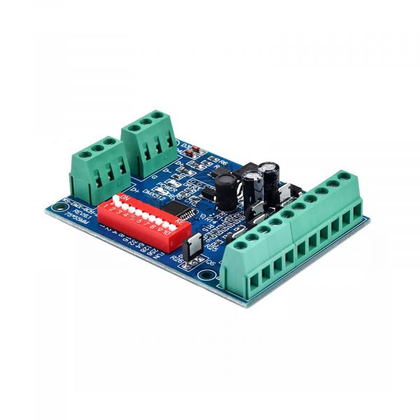 DMX512 RGB LED Decoder 6-Kanal – 4A/CH Controller für 5050 LED Strips 5–24V