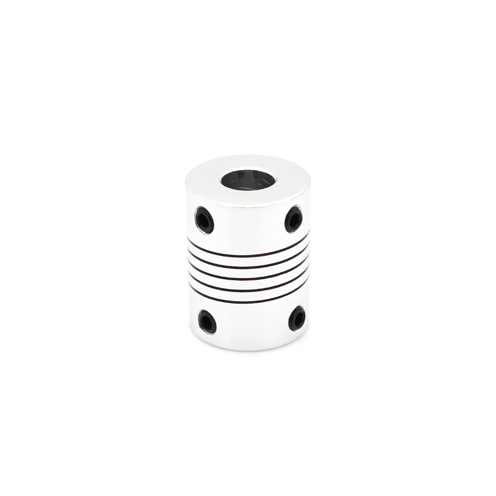 5mm Nema 17 Motor RepRap 3D Drucker Wellenkupplung flexibel Alu 8mm CNC