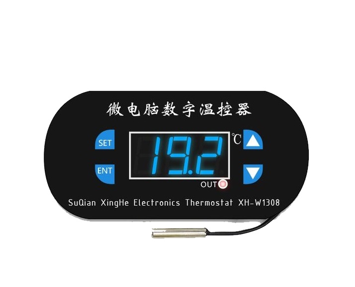 Digitales Thermometer Thermostat Wasserdichter Sensor Temperaturregler 5V 