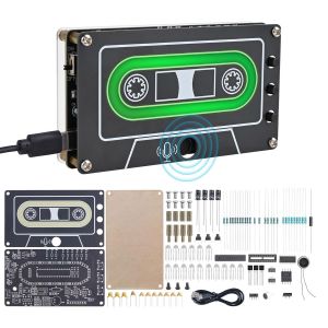 Bausatz Sound Recorder Sprachaufnahme 10 Minuten mit LED Blinklicht