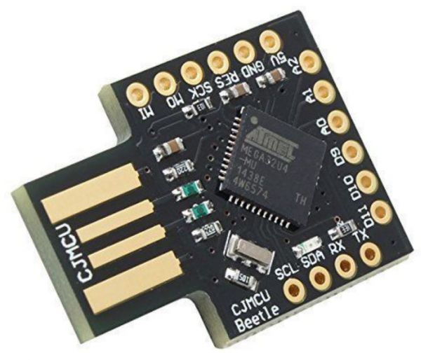 Beetle / Leonardo ATMEGA32U4 Mini Development Board Arduino kompatibel