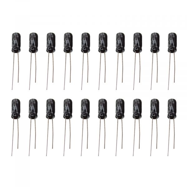 20x Elko Elektrolytkondensator 50V 3.3UF 5x11mm Radial