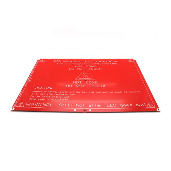 MK2A Heizbett 300x200 mm (rot)